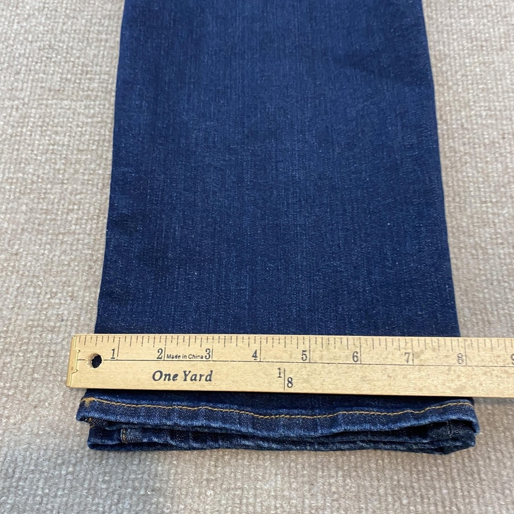 KUT From The Kloth Boyfriend Jeans Womens 16 Blue Dark Wash Mid Rise Stretch - Picture 10 of 11